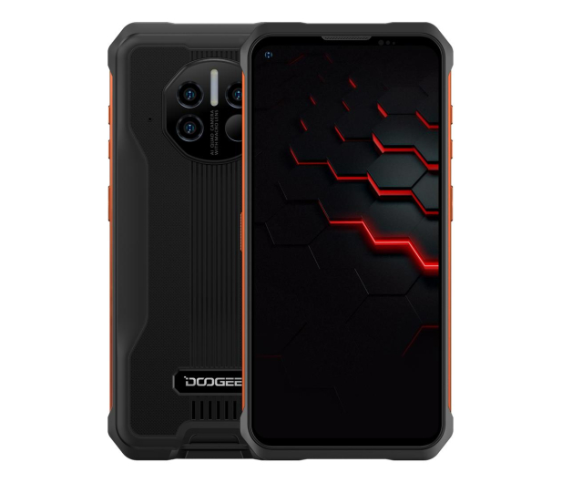 DOOGEE V10 8/128GB Pomaranczowy - 741748 - zdjęcie